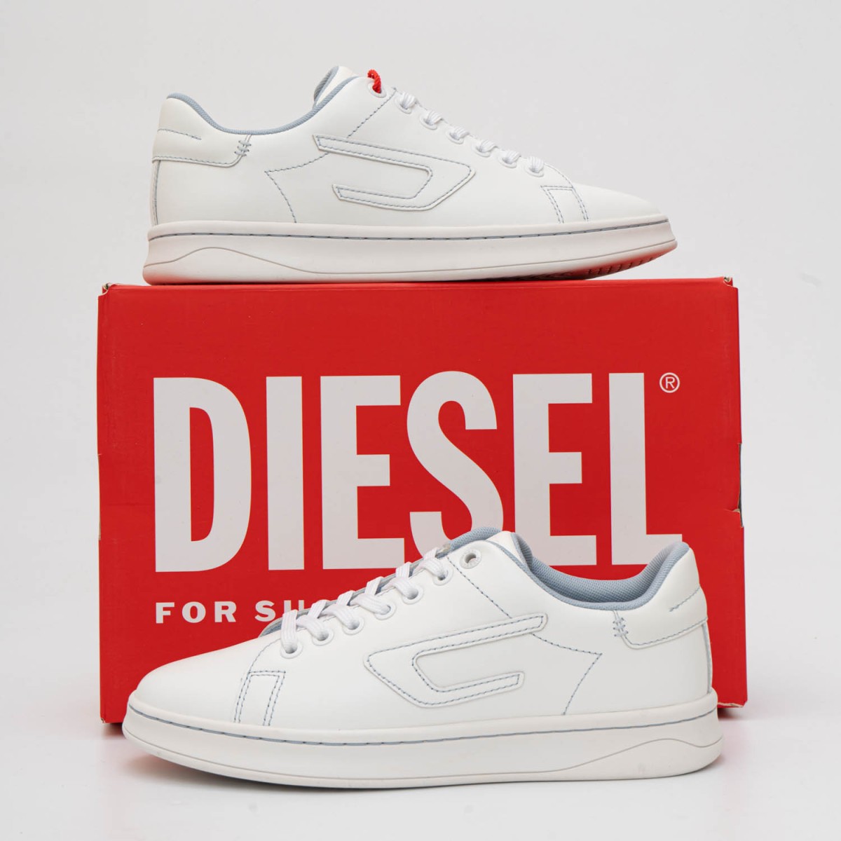 Кеди Diesel S-Athene Low W White/Celestial Blue