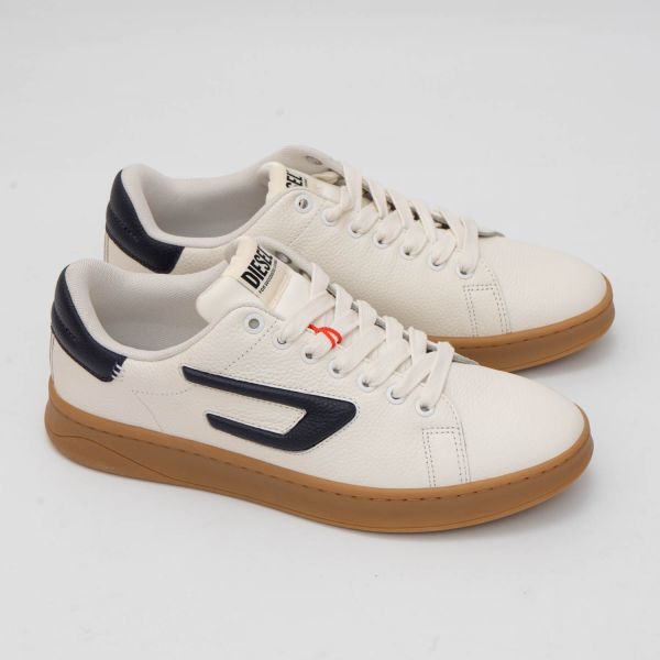 Кеды Diesel S-Athene Low White/Peacoat Blue.