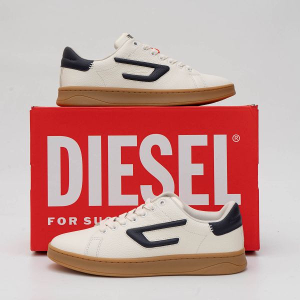 Кеды Diesel S-Athene Low White/Peacoat Blue.