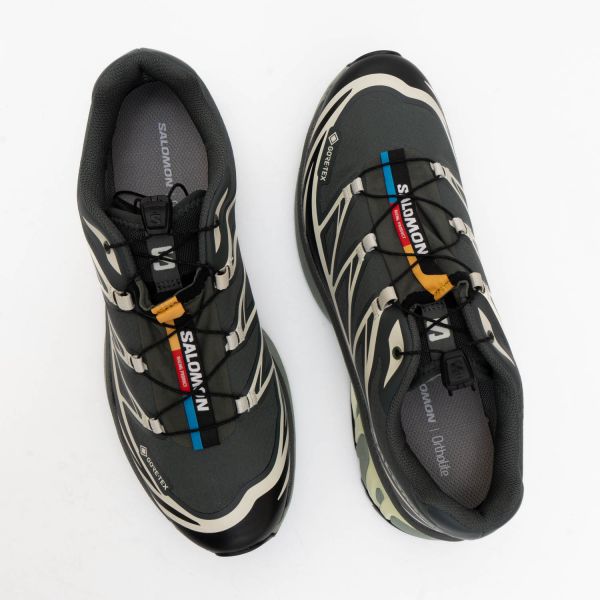 Кроссовки Salomon XT-6 GTX Urban Chic/Black/Lime Cream.