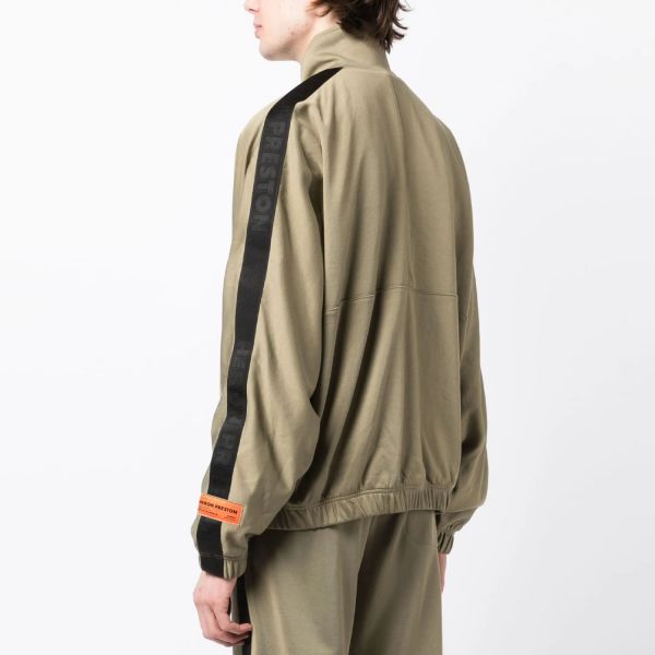 Толстовка Heron Preston Tracktop Logo Olive Green No.