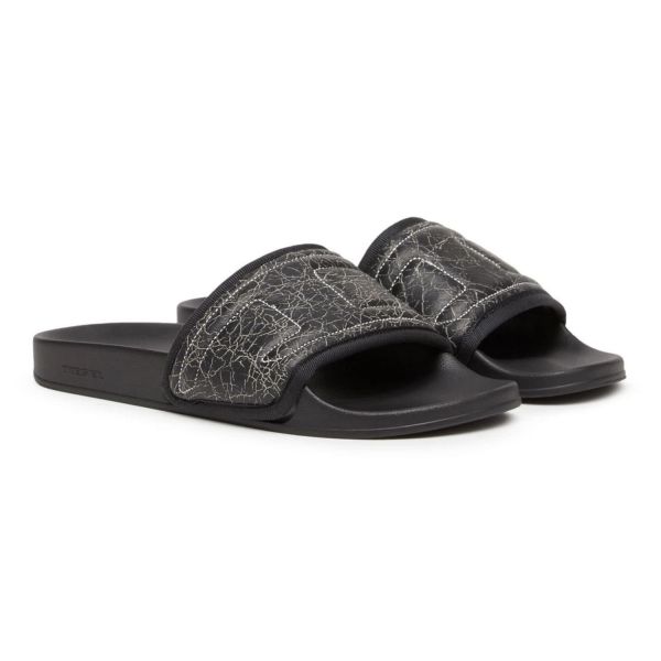 Шльопанці Diesel SA-Mayemi Puf X Black/White.
