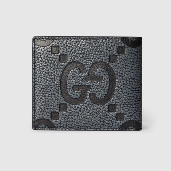 Кошелек Gucci Maxi GG bi-fold wallet.