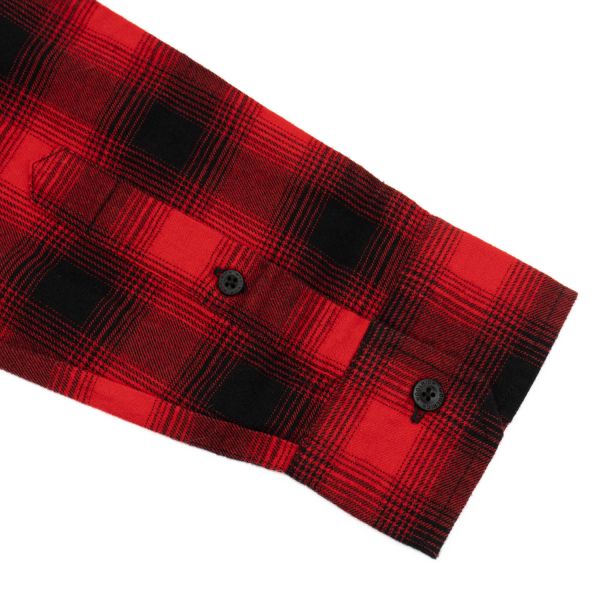 Рубашка Woolrich Light Flannel Classic Shirt Red Check.
