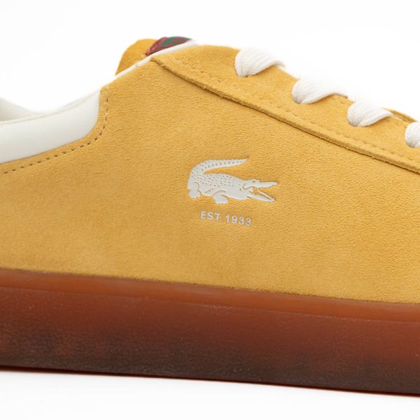 Кеди Lacoste Baseshot 124 1 SMA YLW/GUM 747SMA0041AGB.