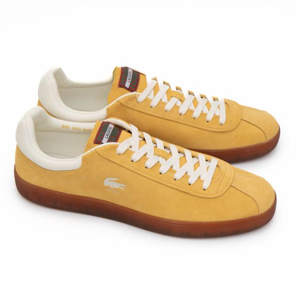 Кеди Lacoste Baseshot 124 1 SMA YLW/GUM 747SMA0041AGB.