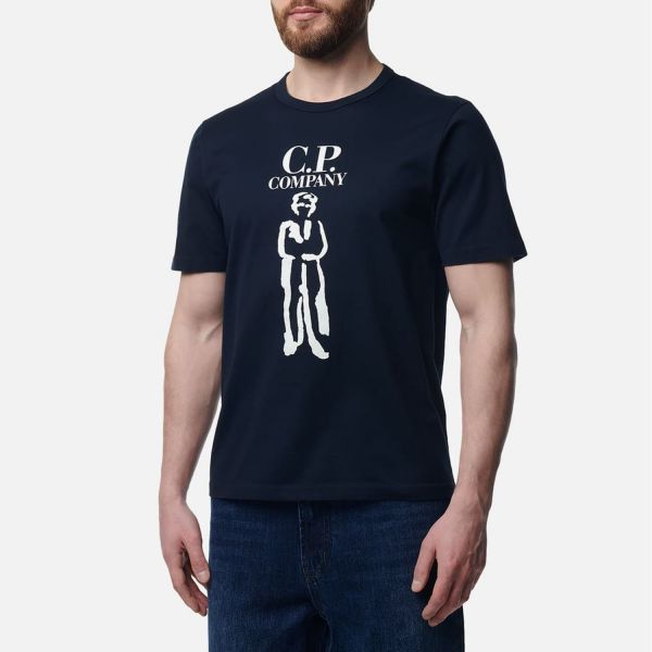 Футболка C.P Company 16CMTS145A 006203W 888.
