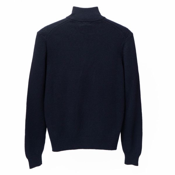 Кардиган Malo Optium Cardigan Full Zip Losange Blu