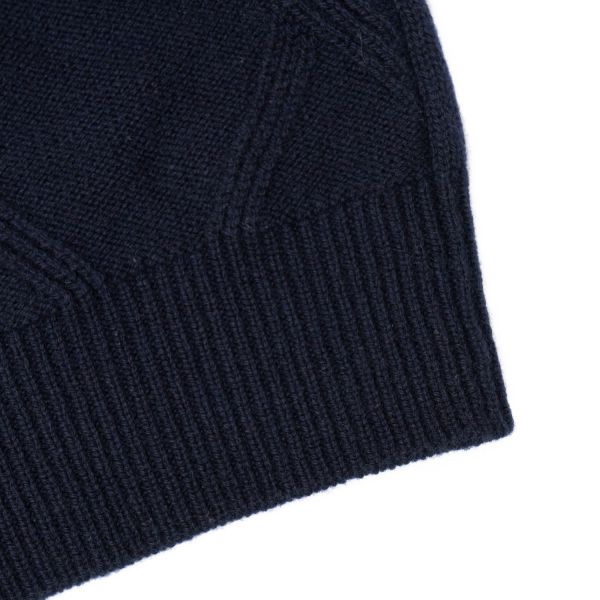 Кардиган Malo Optium Cardigan Full Zip Losange Blu.