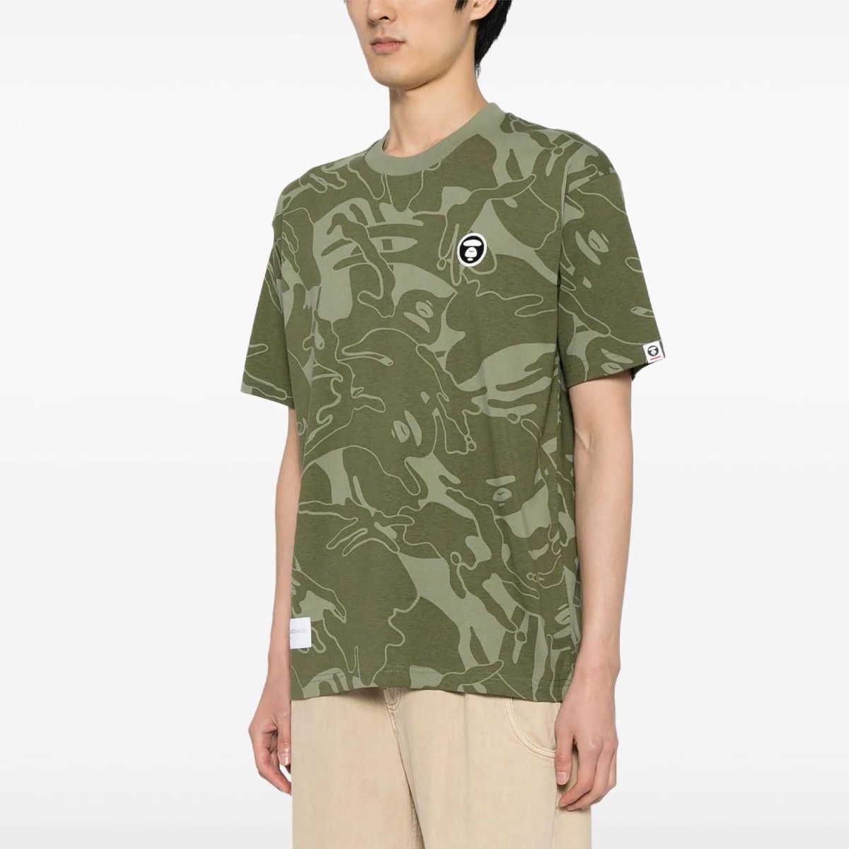 Футболка Bape Milo Camo