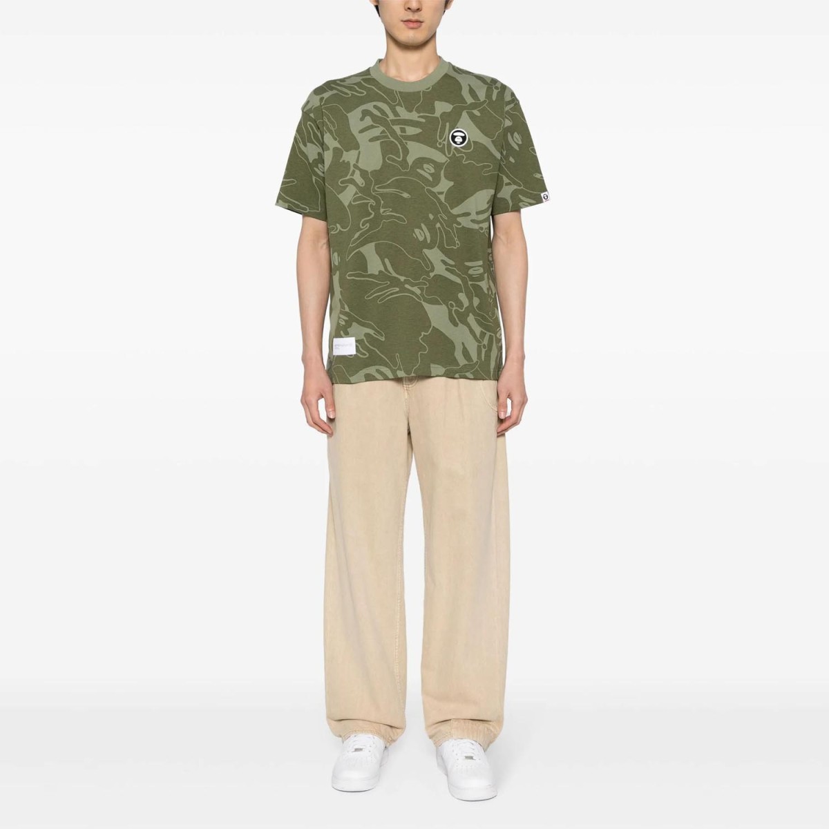 Футболка Bape Milo Camo