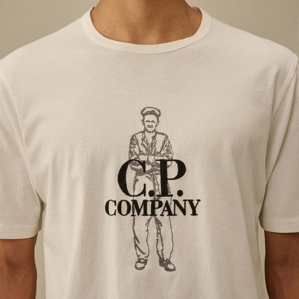 Футболка C.P. Company 16CMTS302A 006057O 402.