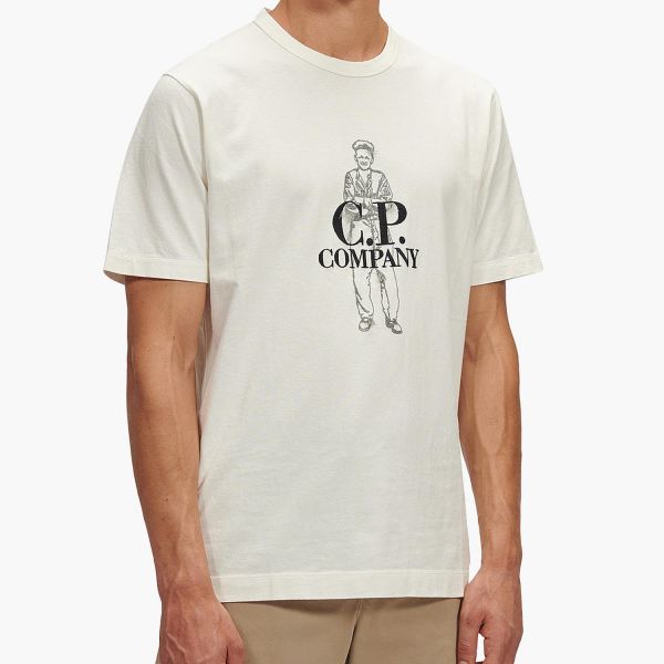 Футболка C.P. Company 16CMTS302A 006057O 103