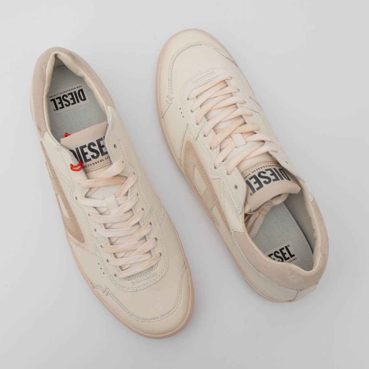 Кеди Diesel S-Leroji Low Star White/Antique White