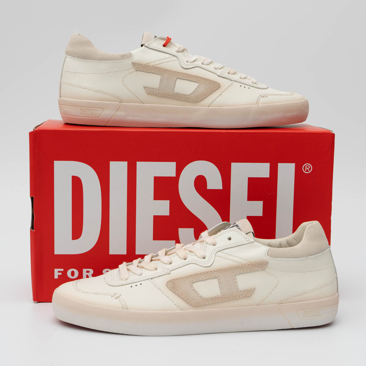 Кеды Diesel S-Leroji Low Star White/Antique White