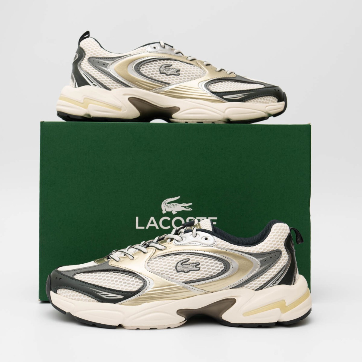 Кросівки Lacoste Storm 96 2K 224 2 SMA OFF WHT/DK GRN