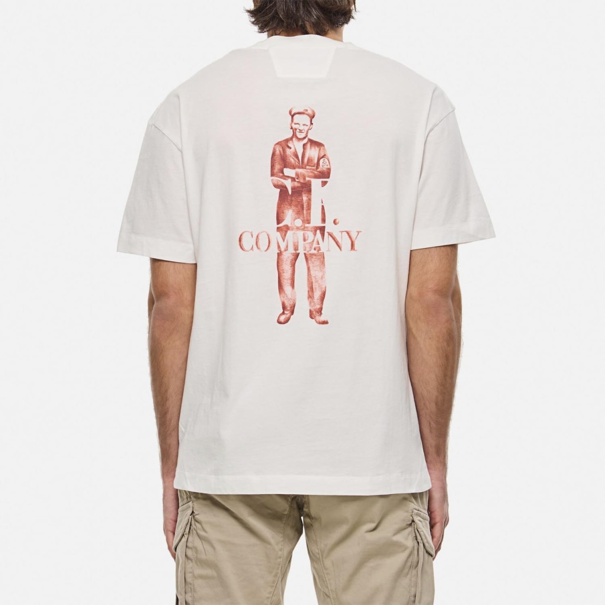 Футболка CP Company 18CMTS141A 005100W 103