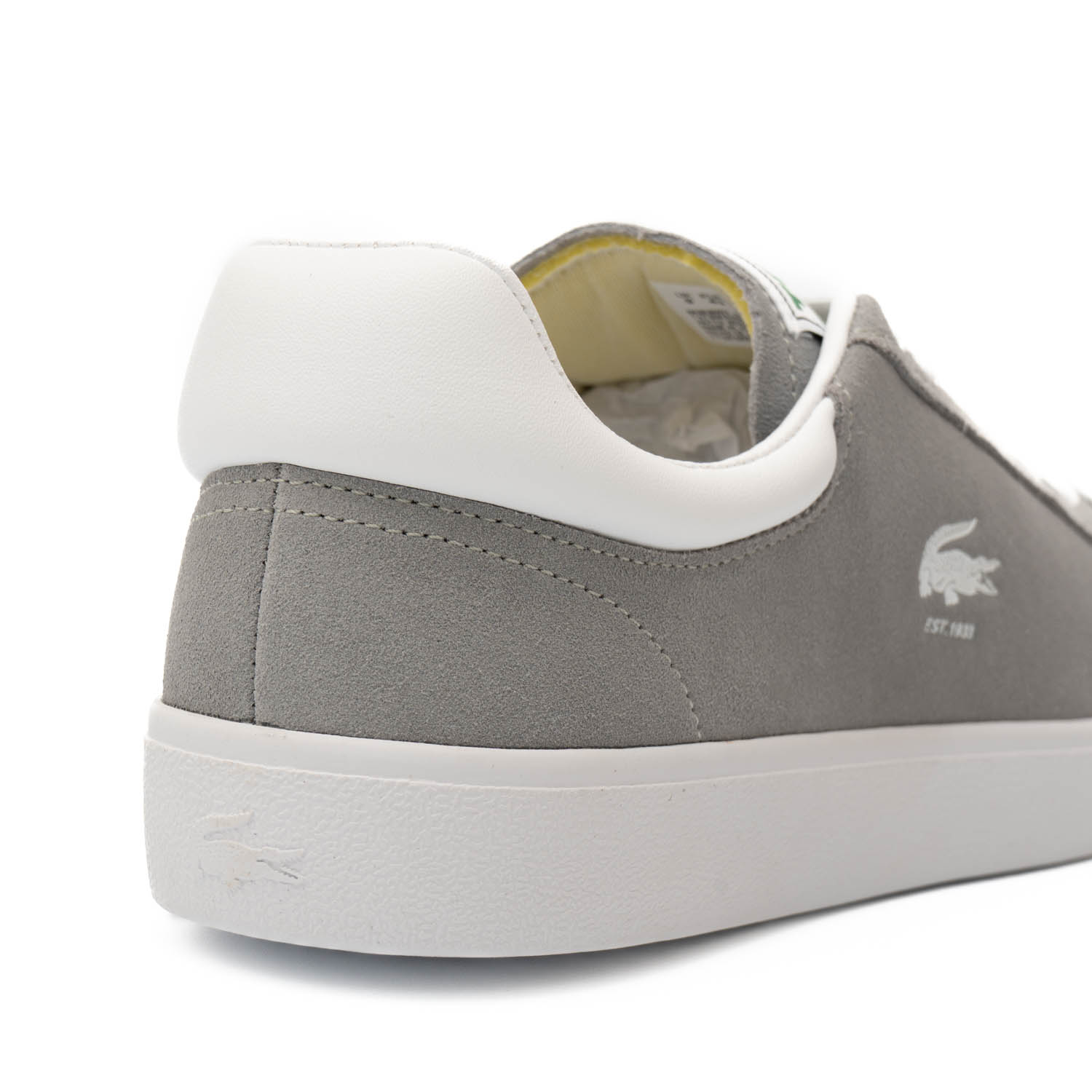 Кеди Lacoste Baseshot 124 2 SMA GRY/WHT 747SMA009325Y