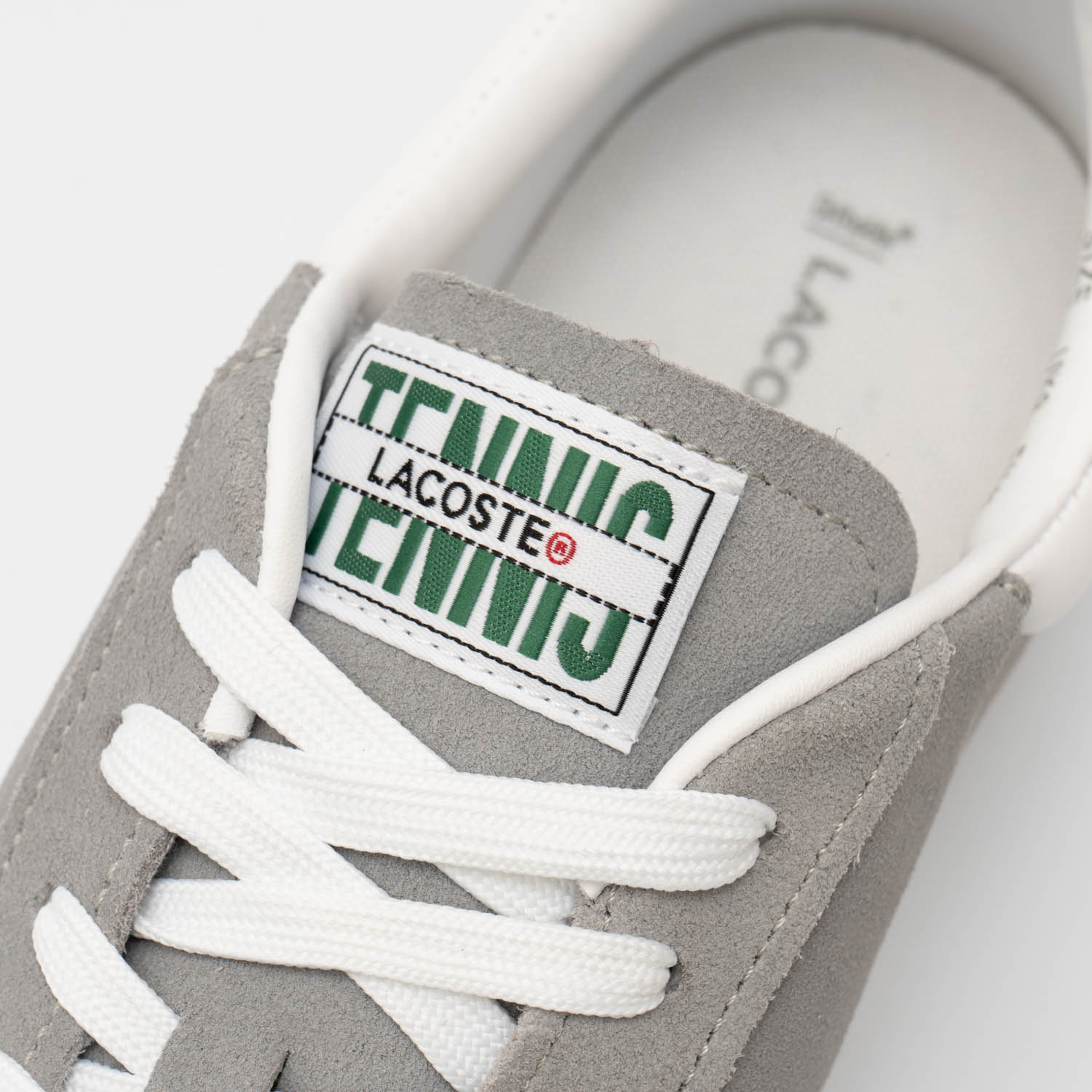 Кеди Lacoste Baseshot 124 2 SMA GRY/WHT 747SMA009325Y