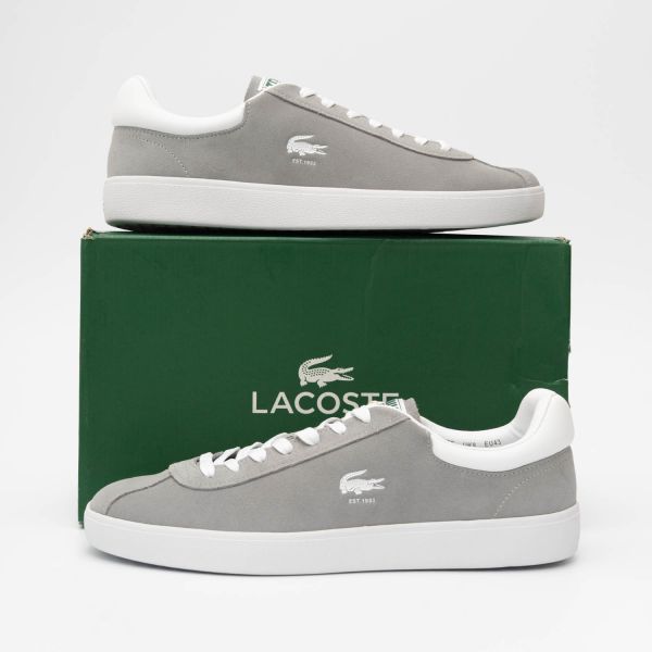 Кеды Lacoste Baseshot 124 2 SMA GRY/WHT 747SMA009325Y.