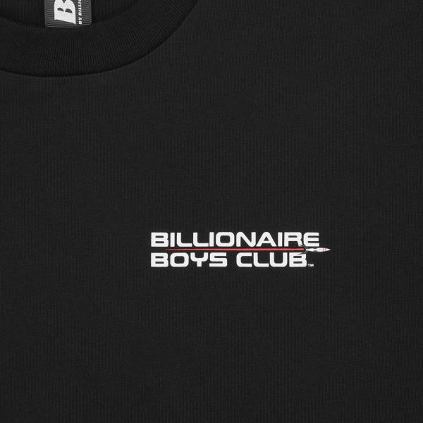 Футболка Billionaire Boys Club Rocket small Logo Black.