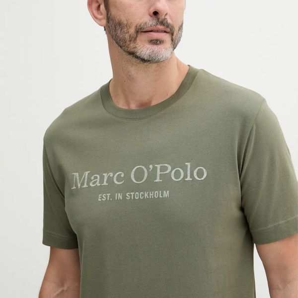 Футболка Marc O`Polo 523201251052 olive.