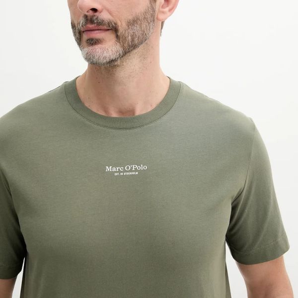 Футболка Marc O`Polo 523201251382 olive.