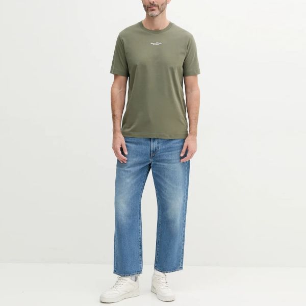 Футболка Marc O`Polo 523201251382 olive.
