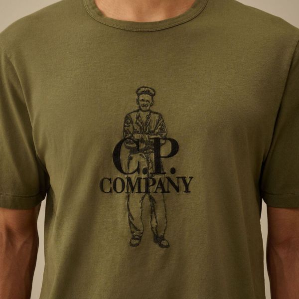 Футболка C.P. Company 18CMTS288A 006057O 669.