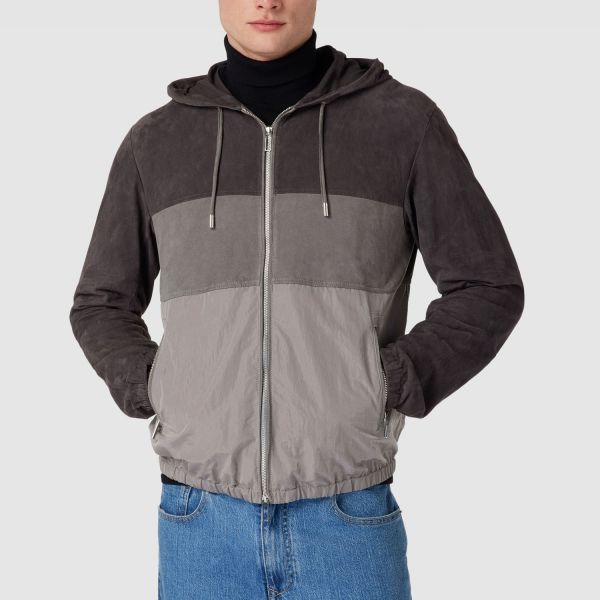 Замшевая куртка Armani D41R7D D1P7D.
