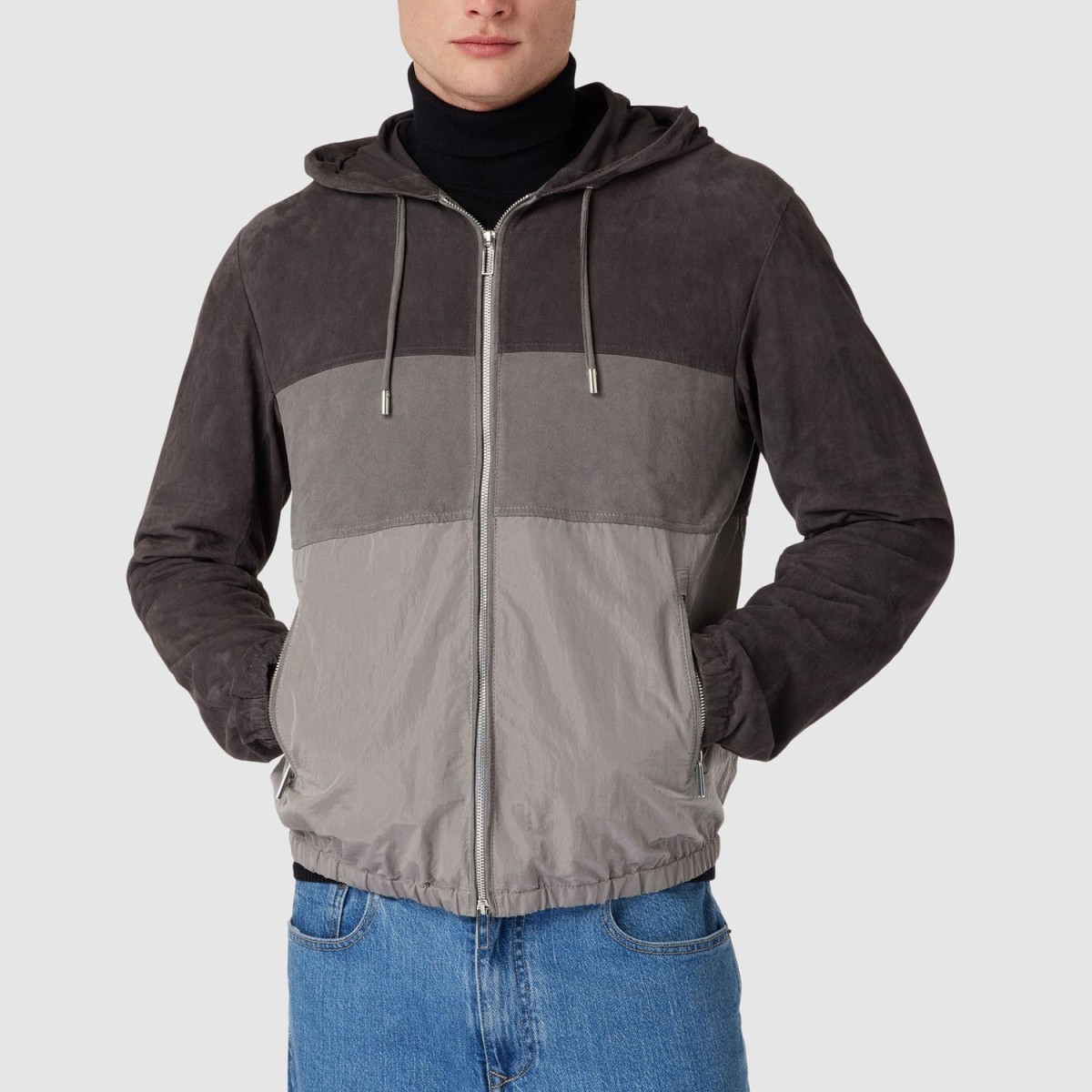 Замшева куртка Armani D41R7D D1P7D