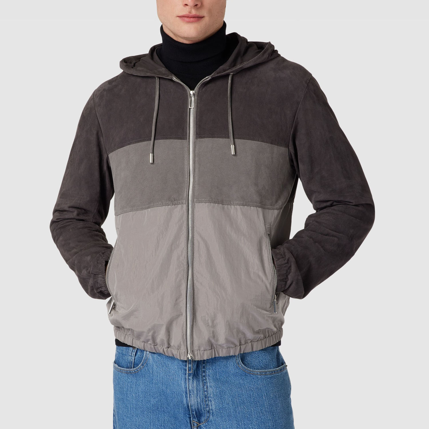 Замшева куртка Armani D41R7D D1P7D