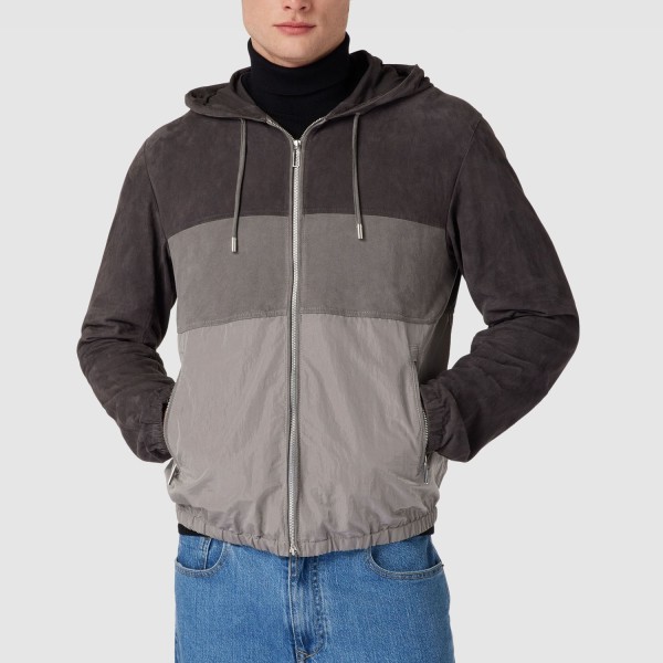 Замшевая куртка Armani D41R7D D1P7D