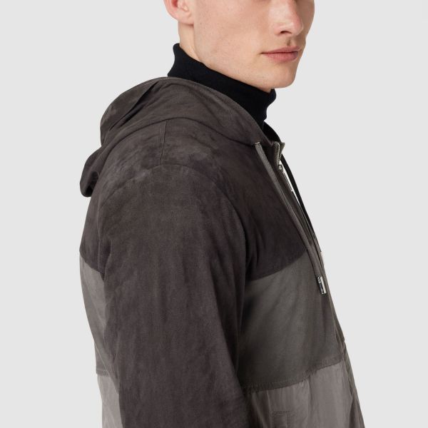 Замшевая куртка Armani D41R7D D1P7D.
