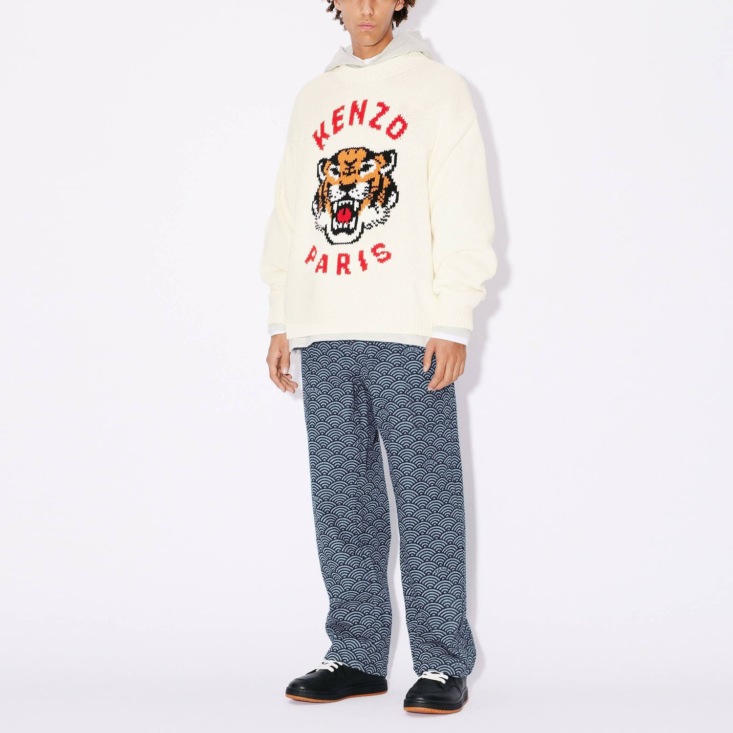Свитер Kenzo LUCKY TIGER JUMPER FE58PU0143LD