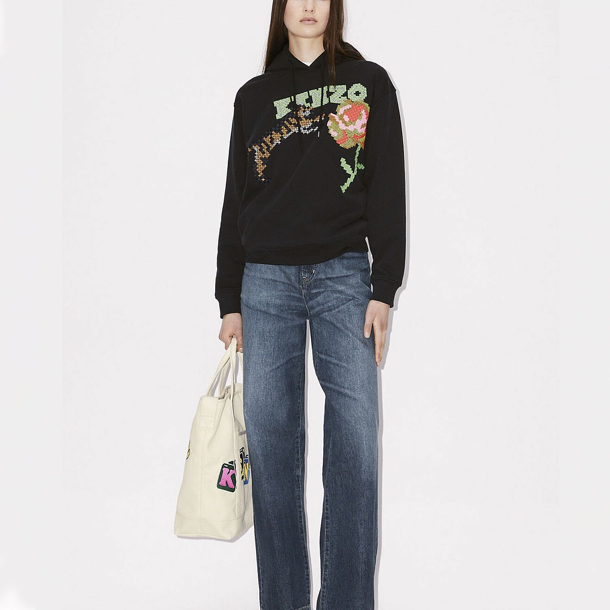 Худі Kenzo Regular Hoodie Pixel