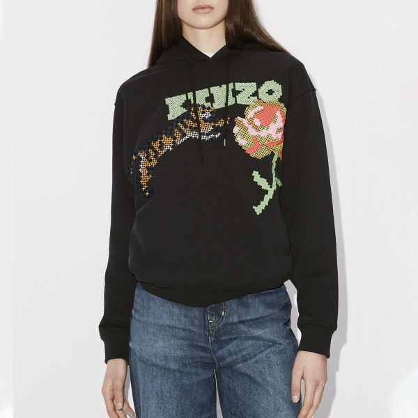 Худі Kenzo Regular Hoodie Pixel.