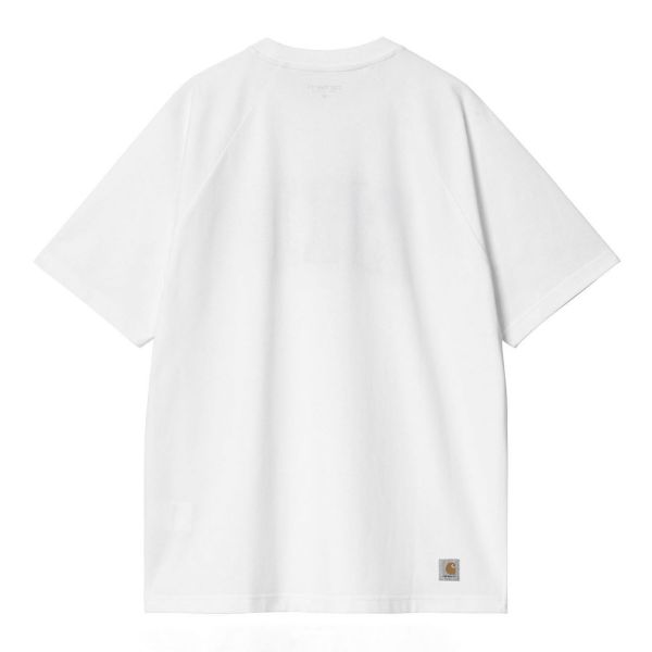 Футболка Carhartt I034646 White/Dusky Blue