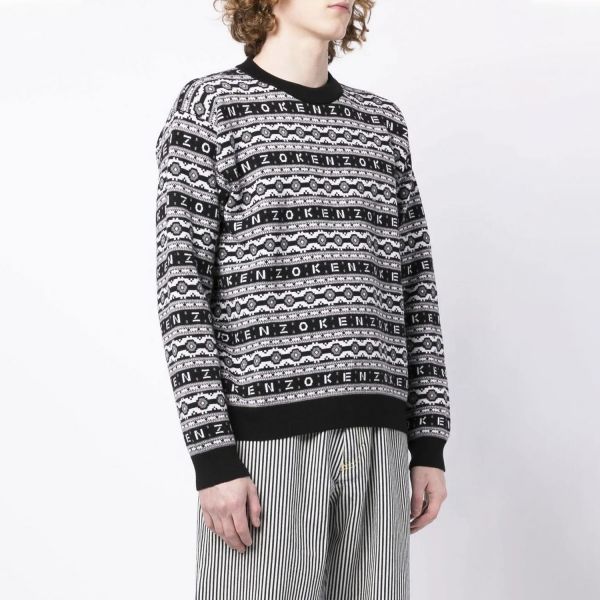 Светр Kenzo Jacquard Regular Jump.