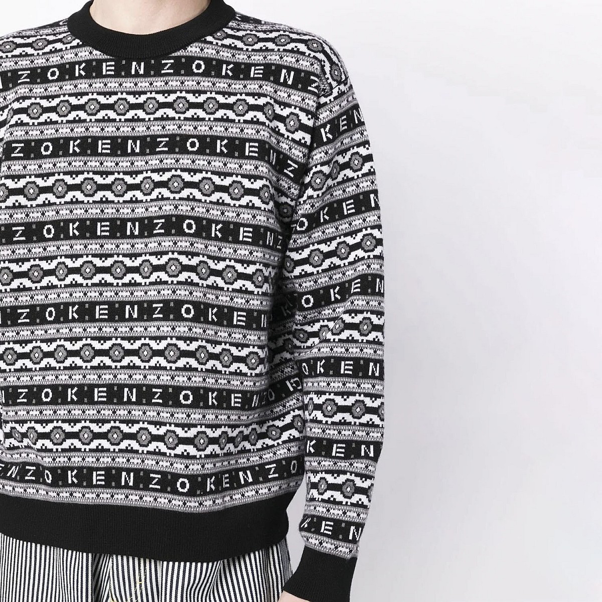 Светр Kenzo Jacquard Regular Jump