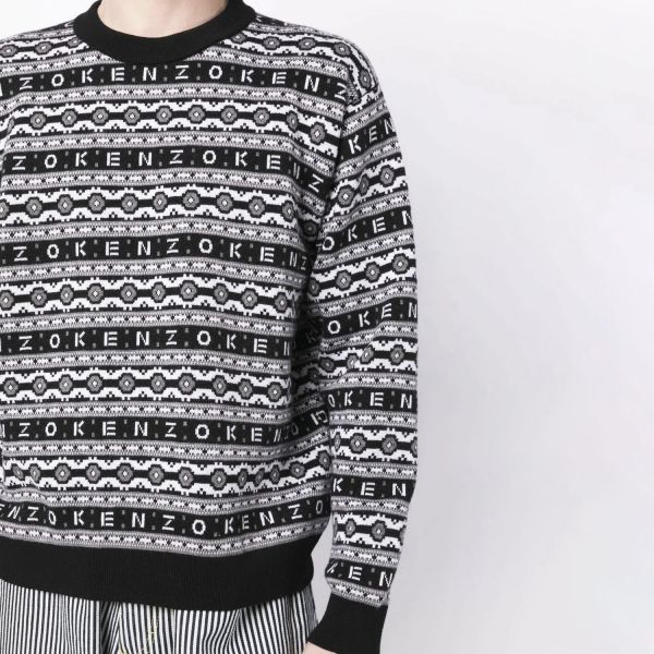Светр Kenzo Jacquard Regular Jump.