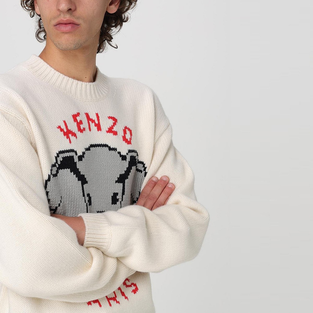 Светр Kenzo LUCKY ELEPHANT JUMPER