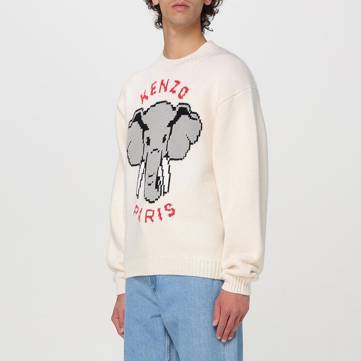 Светр Kenzo LUCKY ELEPHANT JUMPER