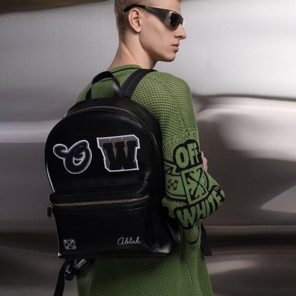 Рюкзак Off White Round Backpack Varsity Black No Color
