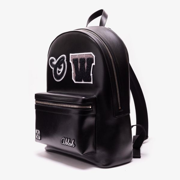 Рюкзак Off White Round Backpack Varsity Black No Color.