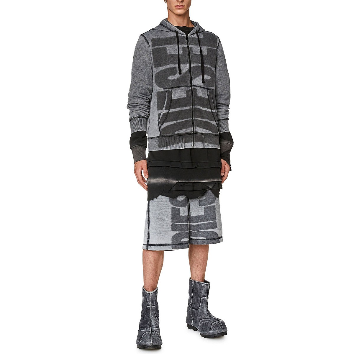 Худі Diesel S-Ginn-Hood-Zip-L1 A10434-0IJAT-900