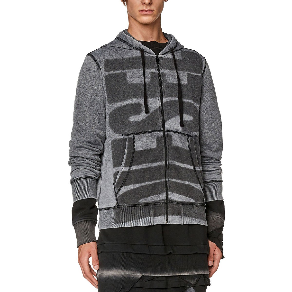 Худі Diesel S-Ginn-Hood-Zip-L1 A10434-0IJAT-900