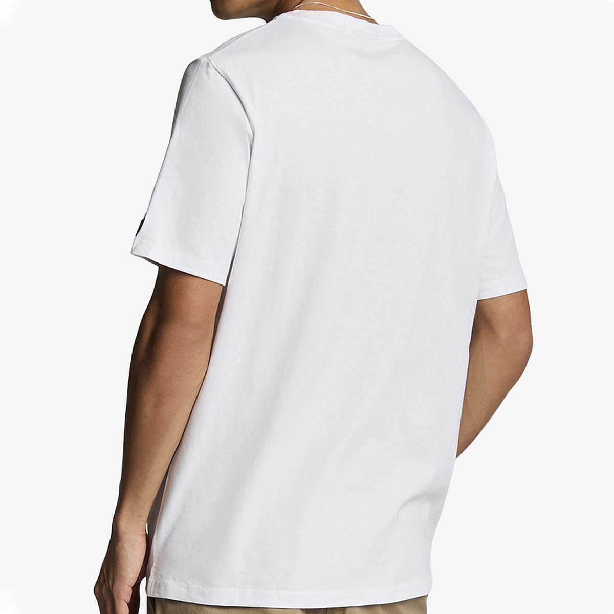 Футболка Lyle&Scott TS2209V White/Kinetic Orange