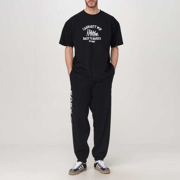 Футболка Carhartt I033989 Black/White.