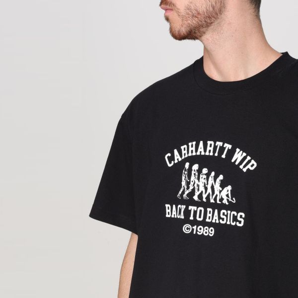 Футболка Carhartt I033989 Black/White.